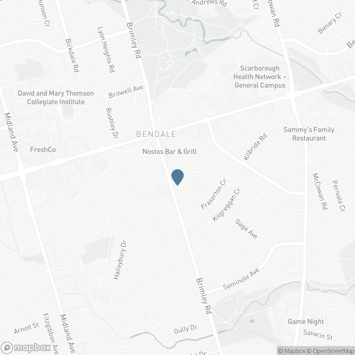 6 LARKHALL AVENUE, Toronto, Ontario M1J 1V1